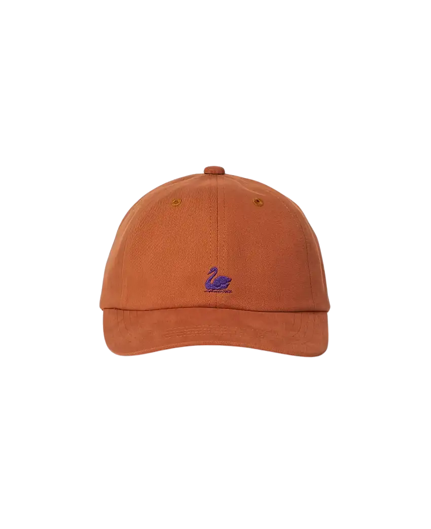 Gorra MERZ B SCHWANEN Swan Logo Cotton Twill Pumpkin