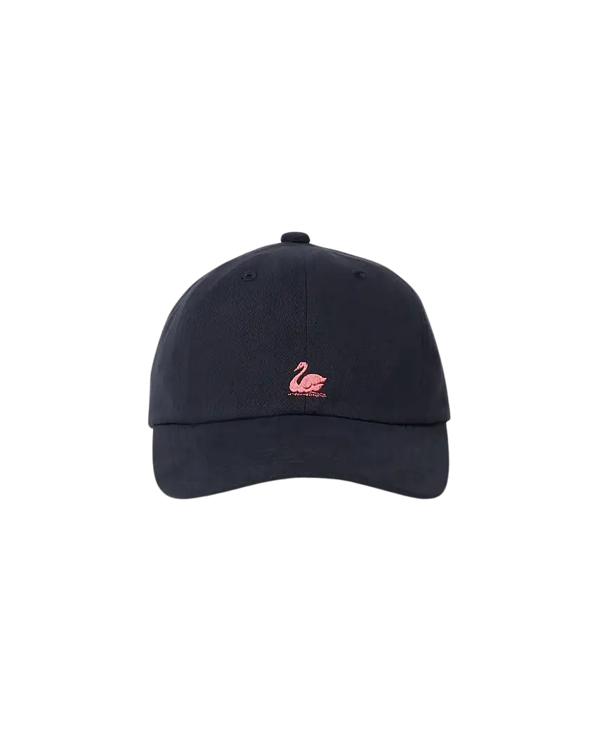 Gorra MERZ B SCHWANEN Swan Logo Cotton Twill Charcoal