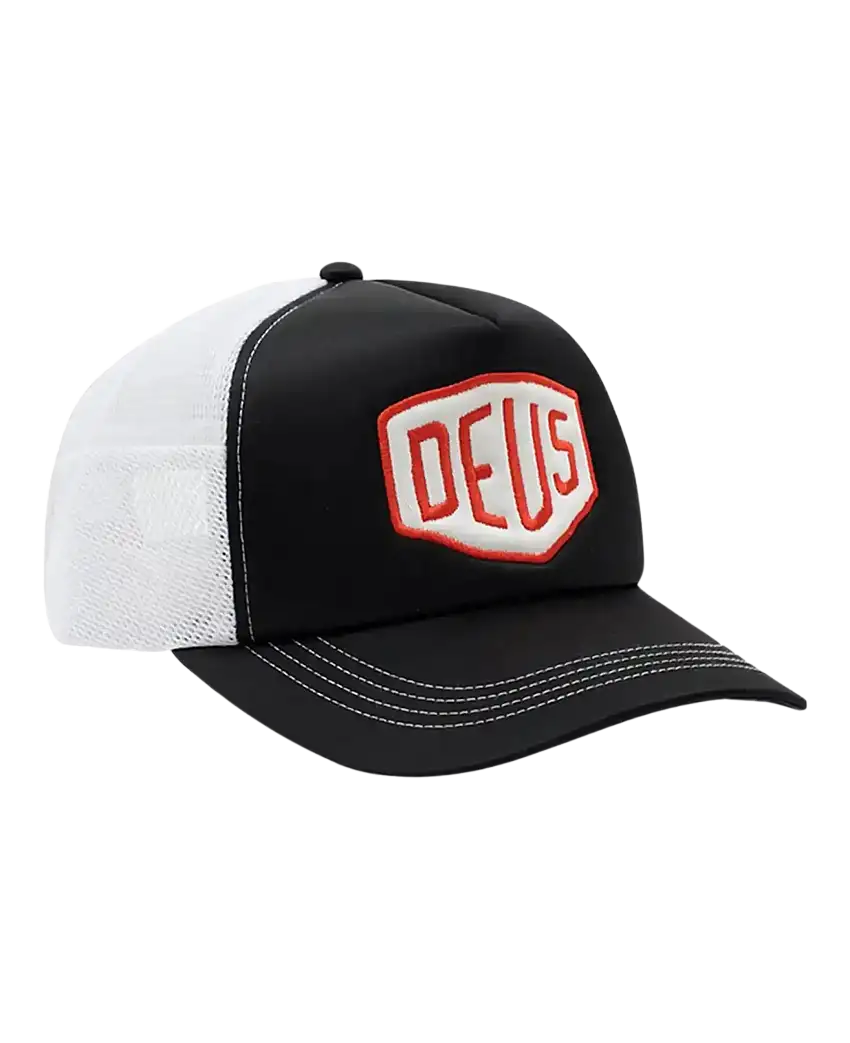 Gorra DEUS EX MACHINA Shield Luxx Trucker Black