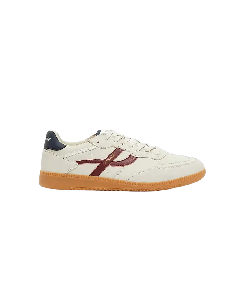 Zapatillas POMPEII Elan Sala Leather Ecru Caramel