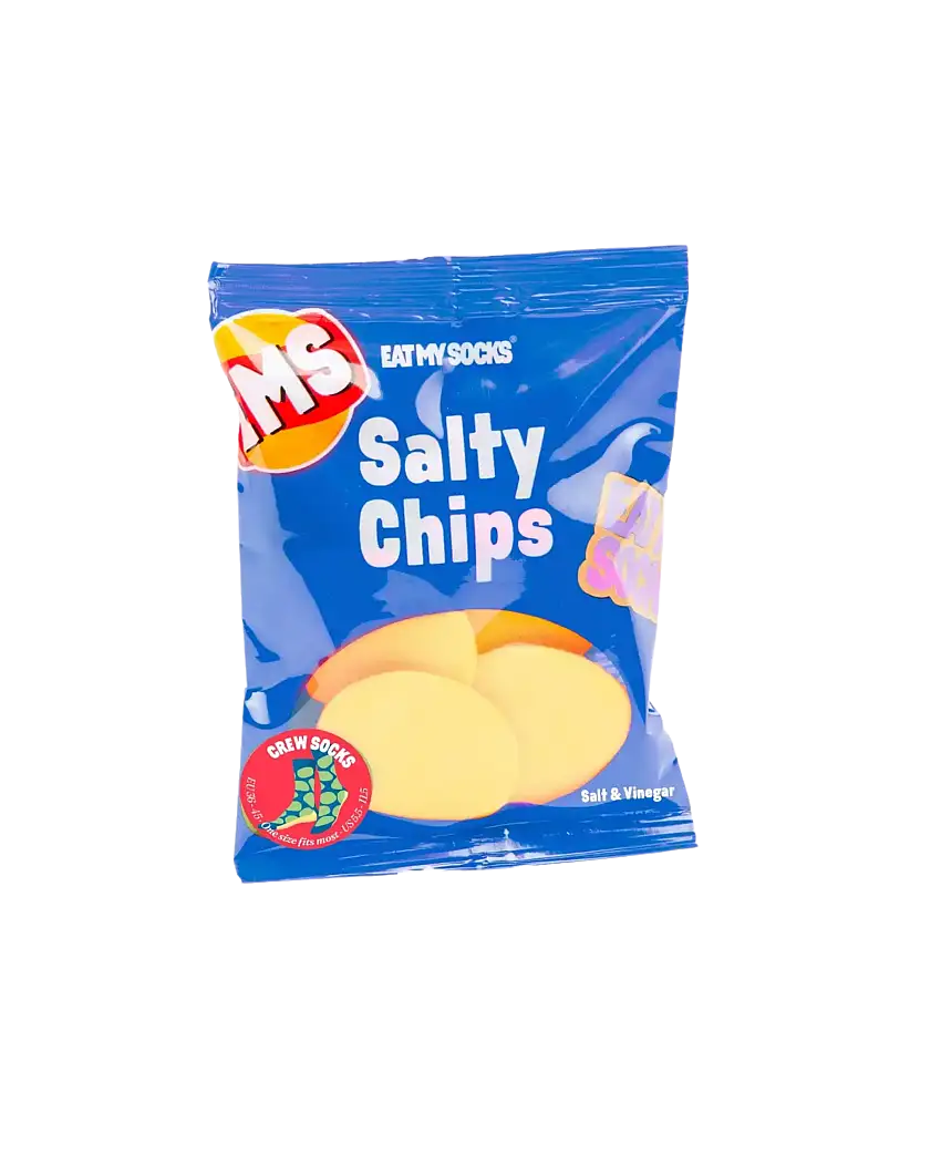 Calcetines EAT MY SOCKS Salty Chips Blue