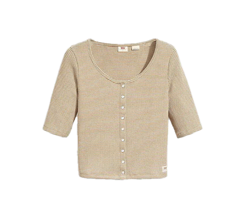 Blusa Levi's® Dry Goods Waffle Button-Up