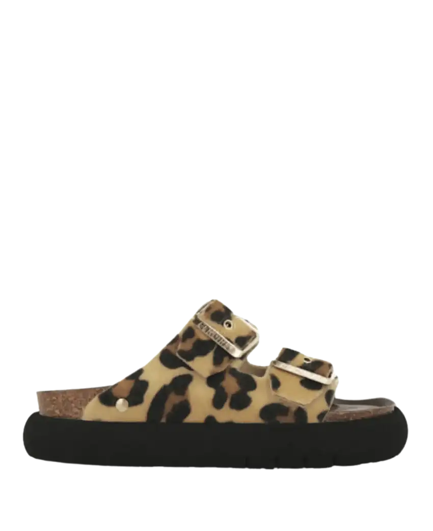 Sandalias GENUINS Honolulu Vegan Leopard