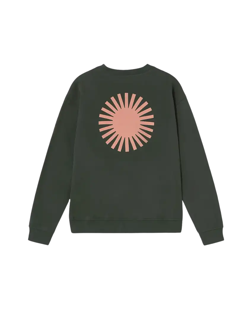 Sudadera THINKING MU Leon Sol Contraste Verde