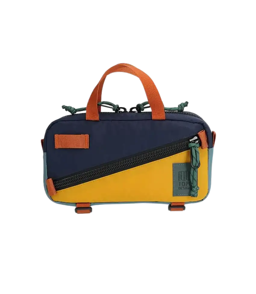 Riñonera Bolso TOPO DESIGNS Mini Quick Pack Navy Mustard