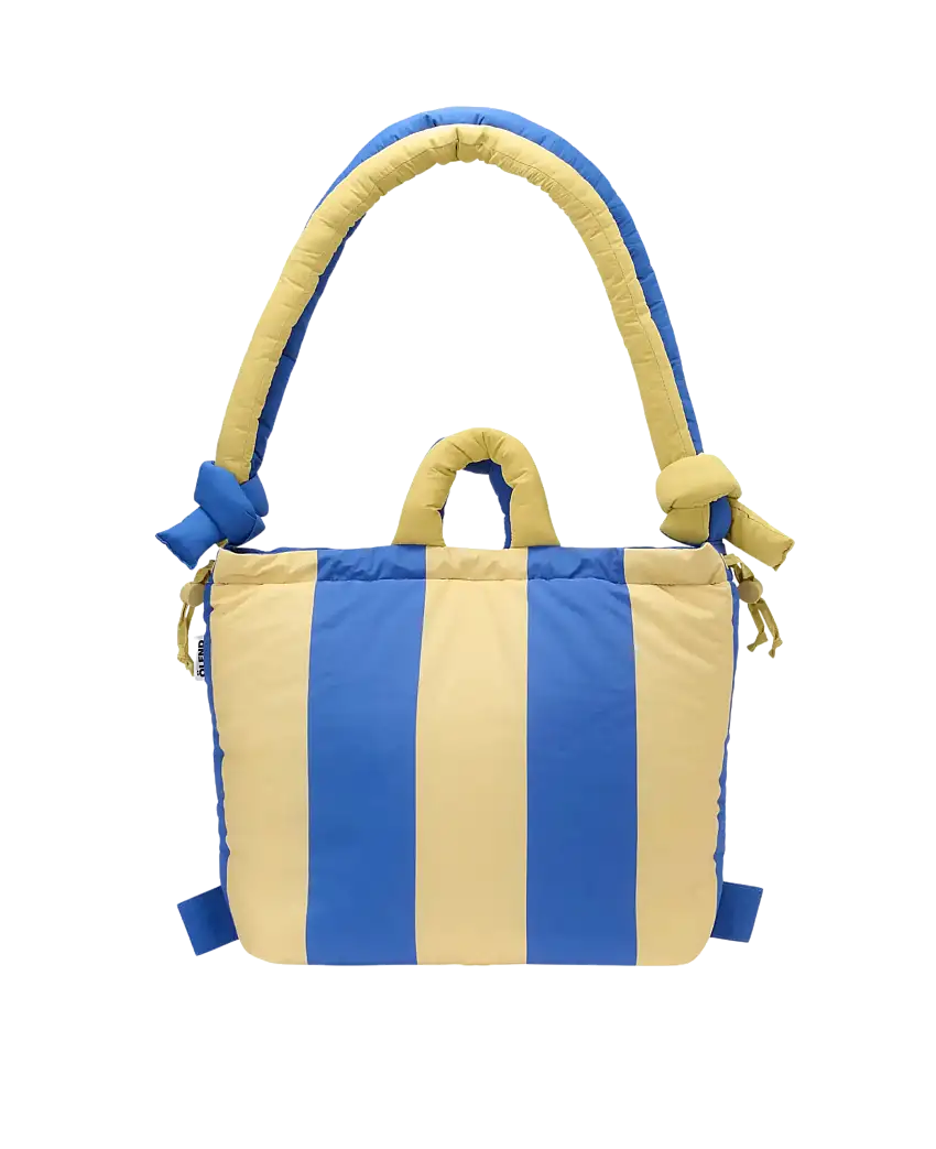 Bolso Mochila ÖLEND Ona Soft Bag Cobalt Lime Stripe