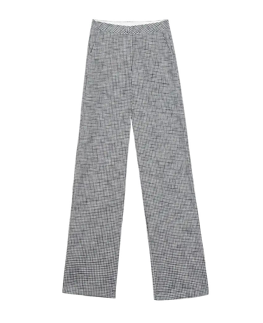 Pantalón LA PETITE ÉTOILE Palmo Vichy Azul