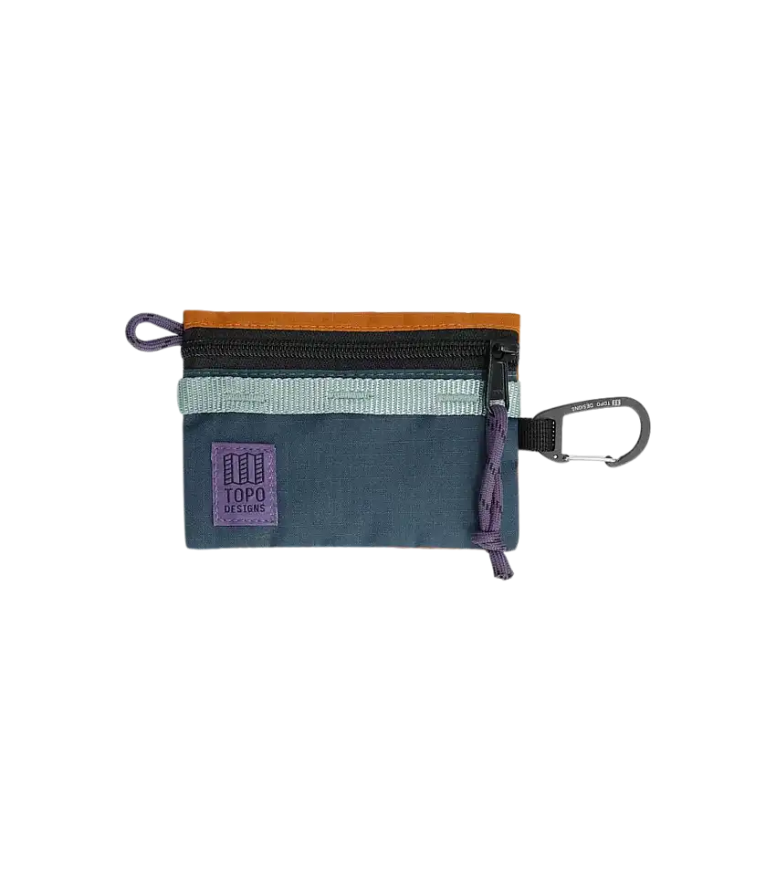 Neceser TOPO DESIGNS Micro Bag Pond Blue Spice