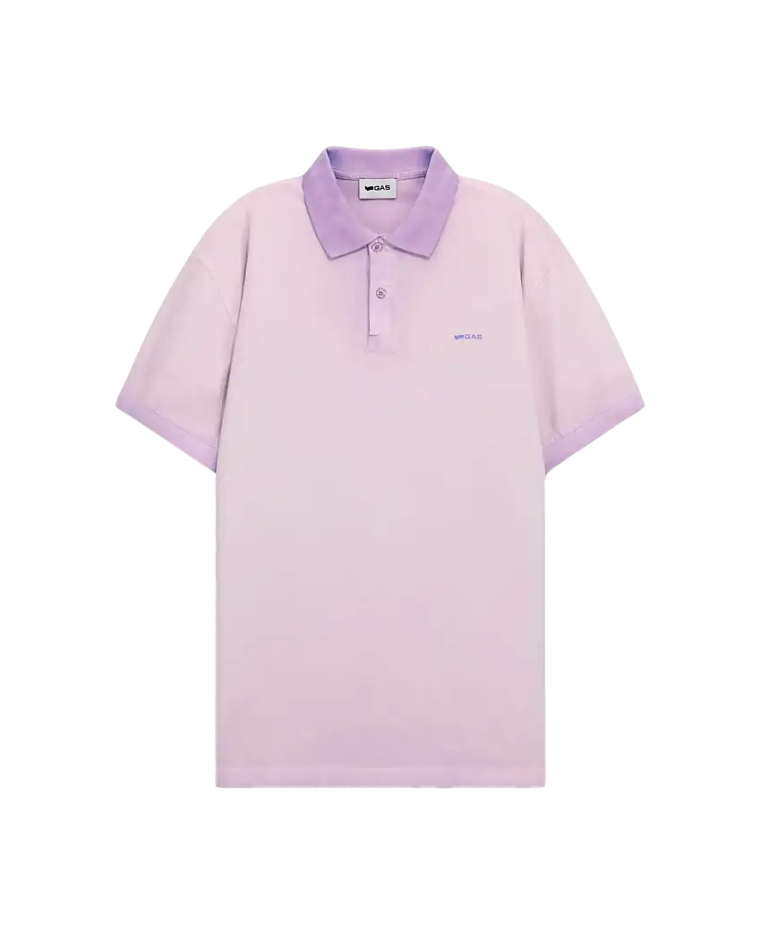 Polo GAS JEANS Ralph Logo Gas Lilac