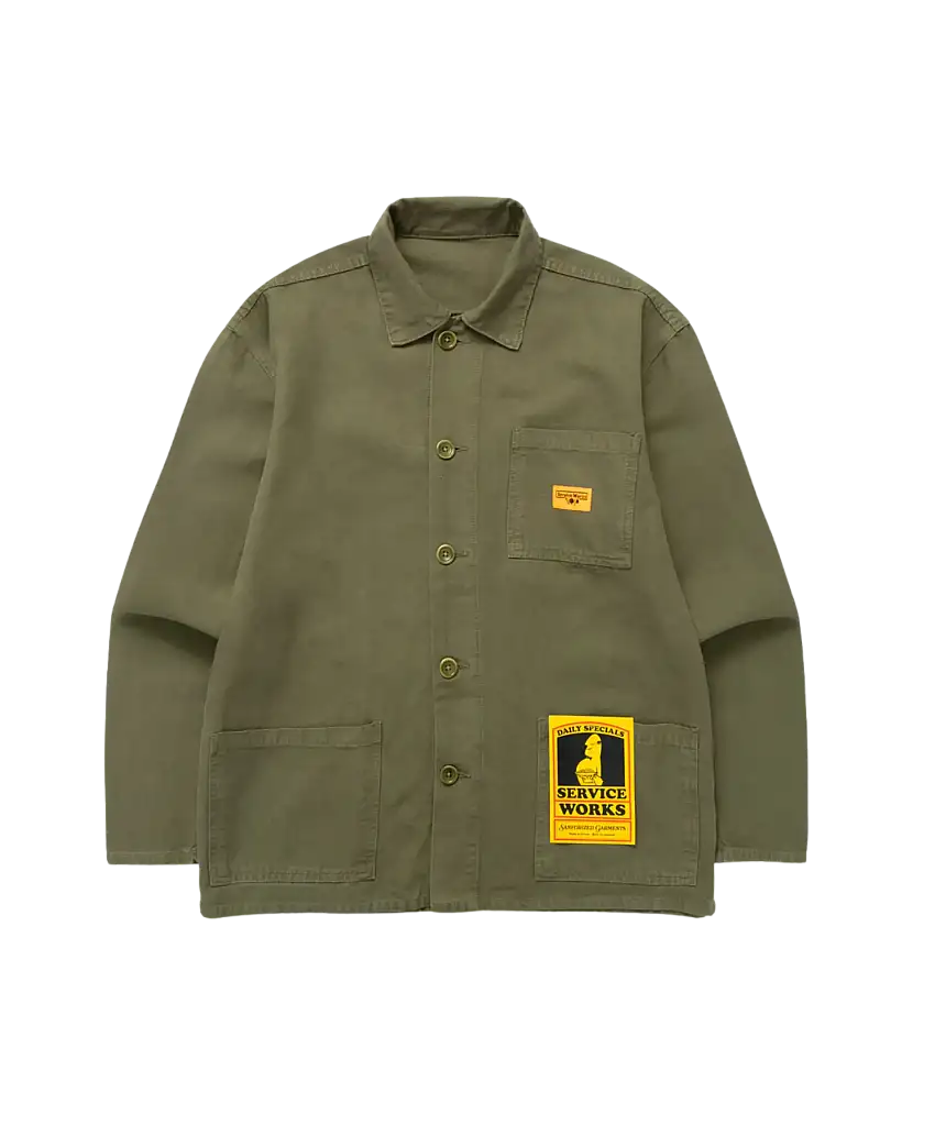 Sobrecamisa SERVICE WORKS Classic Chore Olive