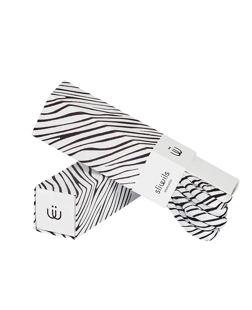Cordones SLIWILS Animal Print Zebra