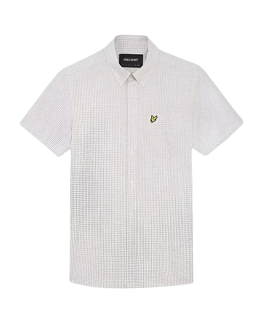 Camisa LYLE & SCOTT Gingham Cove White