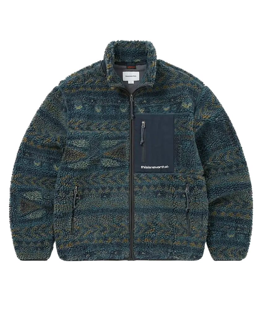 Chaqueta THISISNEVERTHAT™ Sherpa Fleece Navy