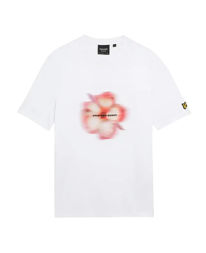 Camiseta LYLE & SCOTT Motion Floral White