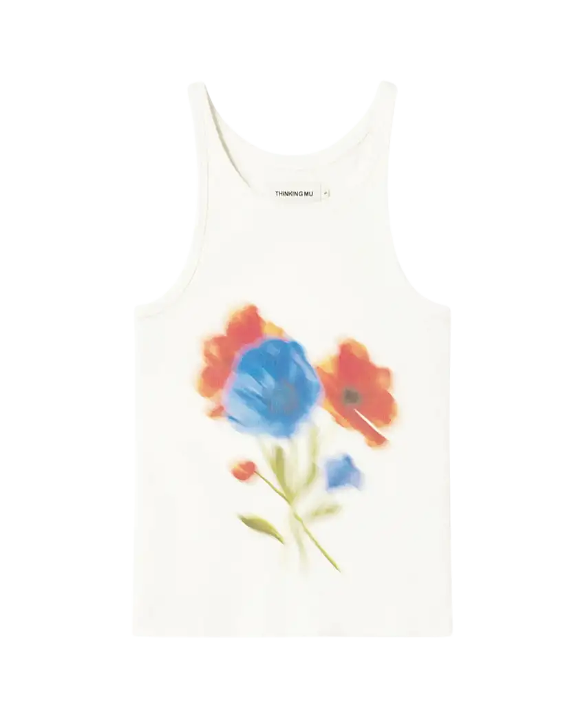 Camiseta THINKING MU Harriet Blurry Flower