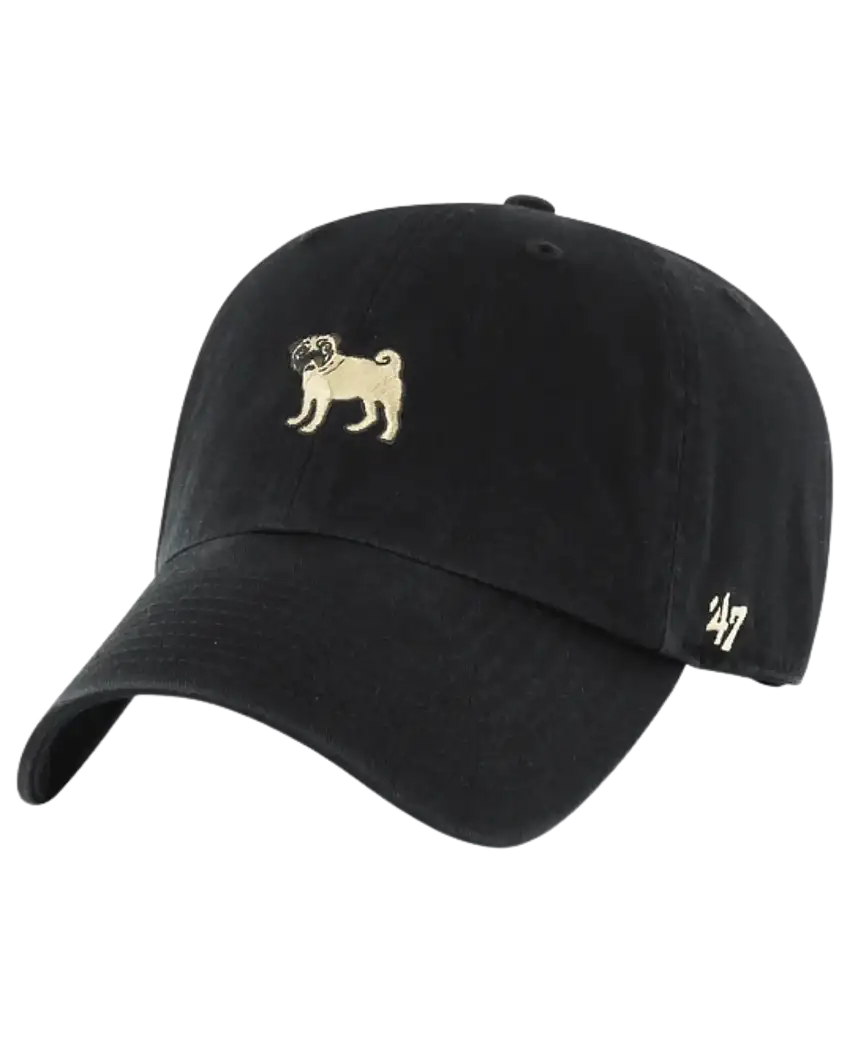 Gorra '47 Dog Base Runner Icon Black Carlino Pug
