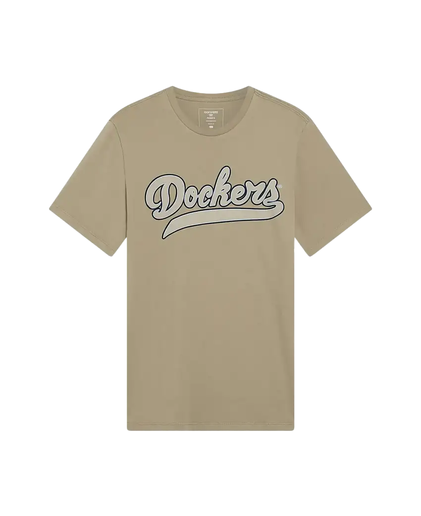 Camiseta DOCKERS® de Hombre Lemon Pepper Beige