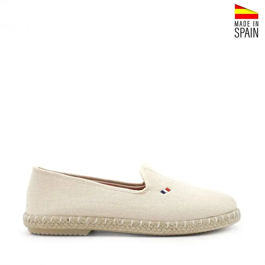 Alpargata espiga beige