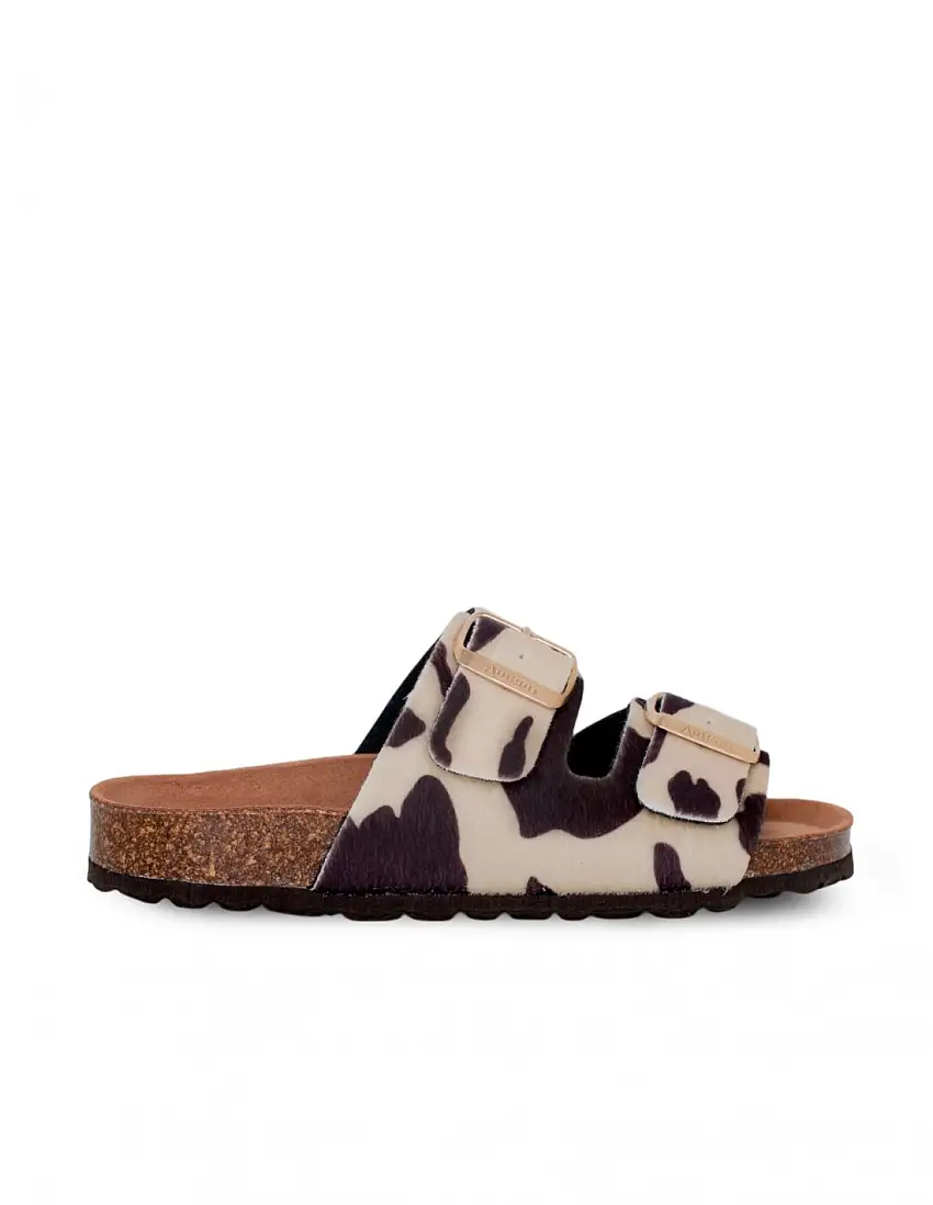 AUTENTI Sandalia Bio Estampado Vaca