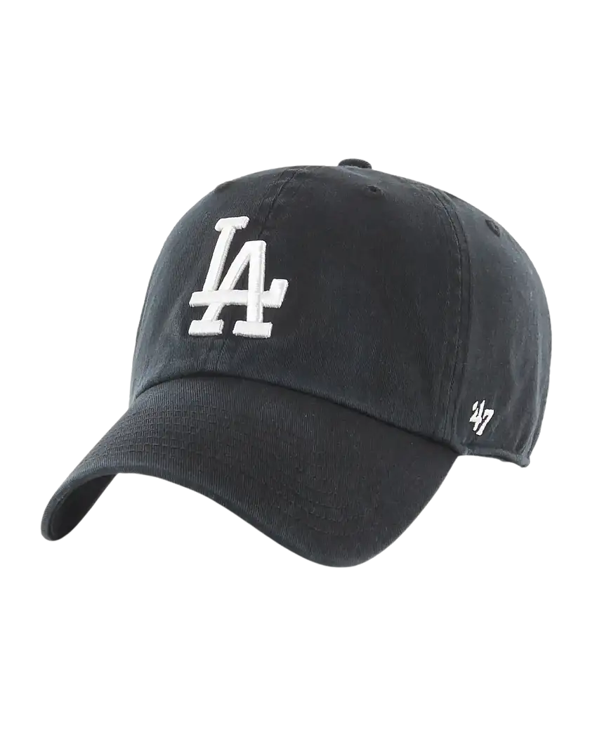Gorra '47 Los Angeles Dodgers Clean Up Black