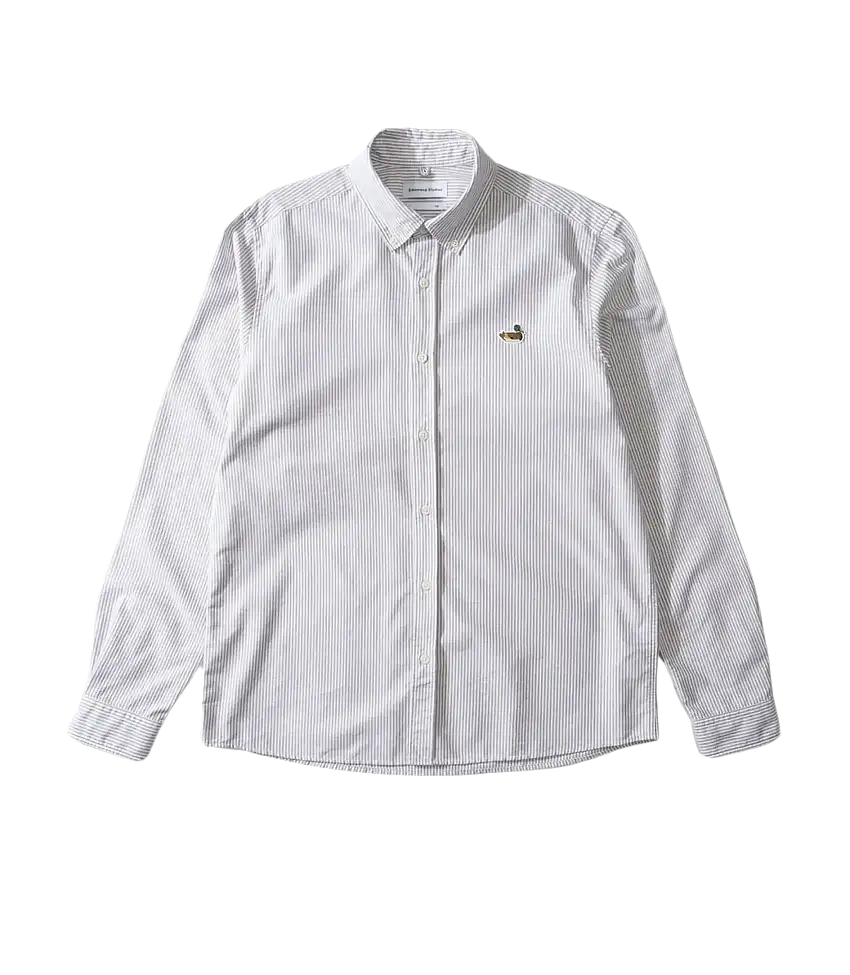 Camisa Edmmond Studios Bd Plain Chocolate Duck Edition