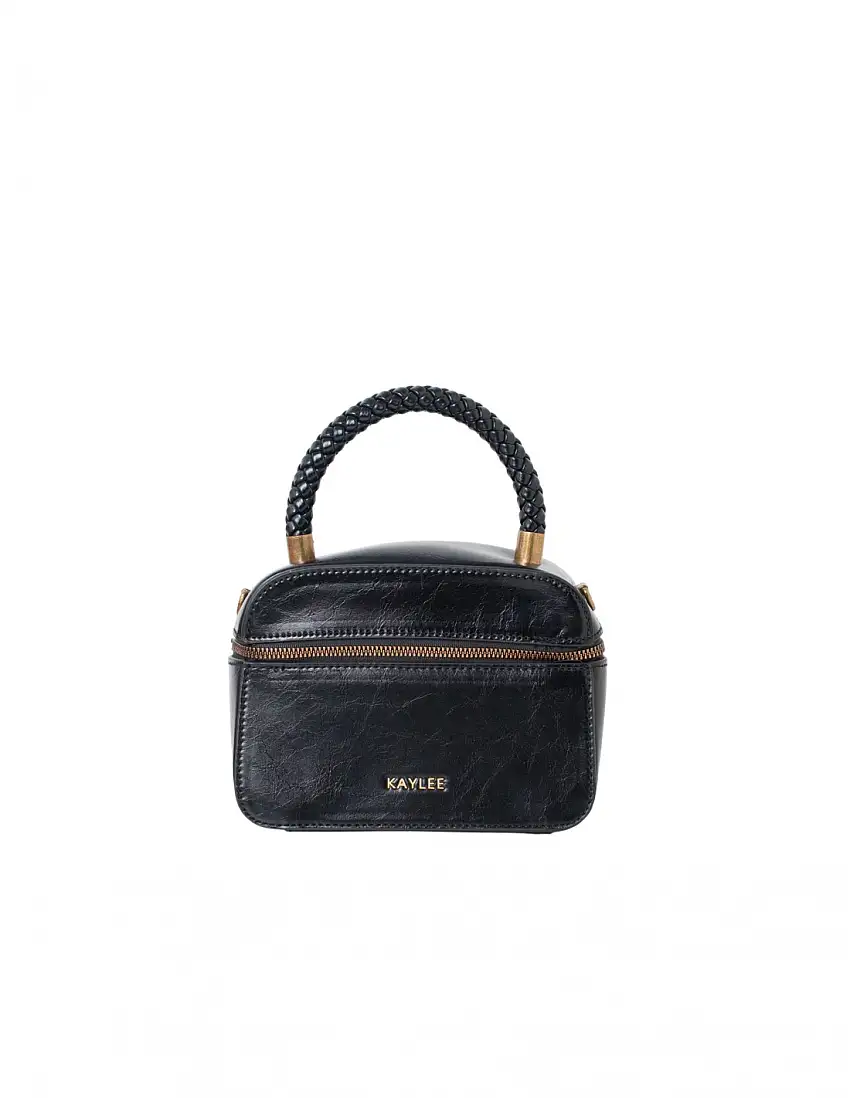Bolso Mini Estructurado Negro