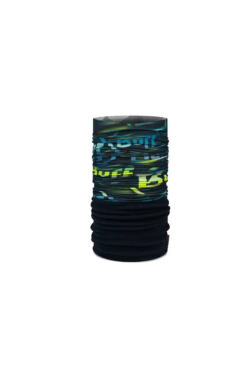 braga cuello buff negro-azul 136871