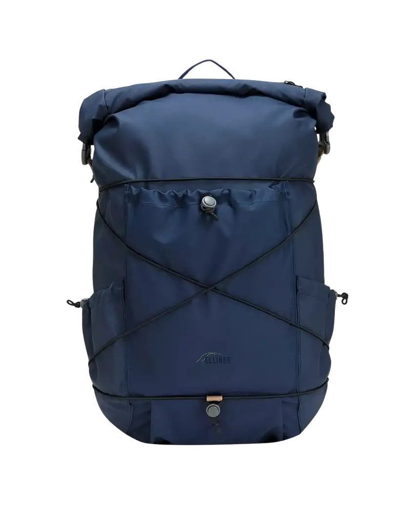 Mochila ELLIKER Buckden Roll Top Backpack 24/35L Navy