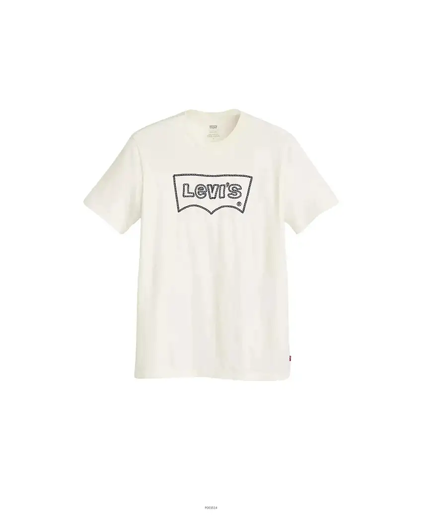 Camiseta LEVI'S® Clásica Estampada Ecru