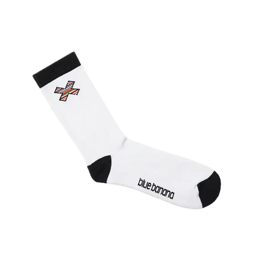 Calcetines Blue Banana Classic White