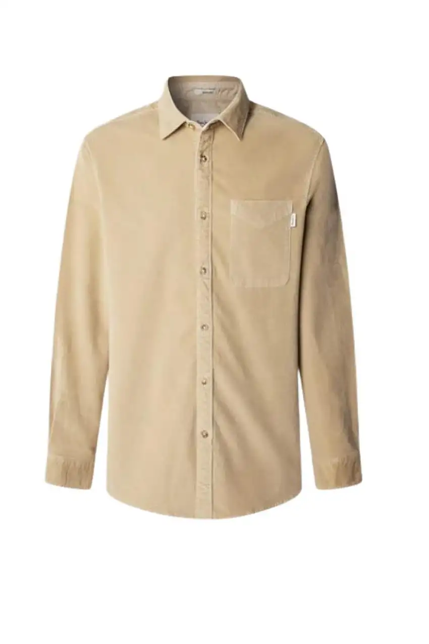 camisas pepe jeans clayton pm3090844 BEIGE