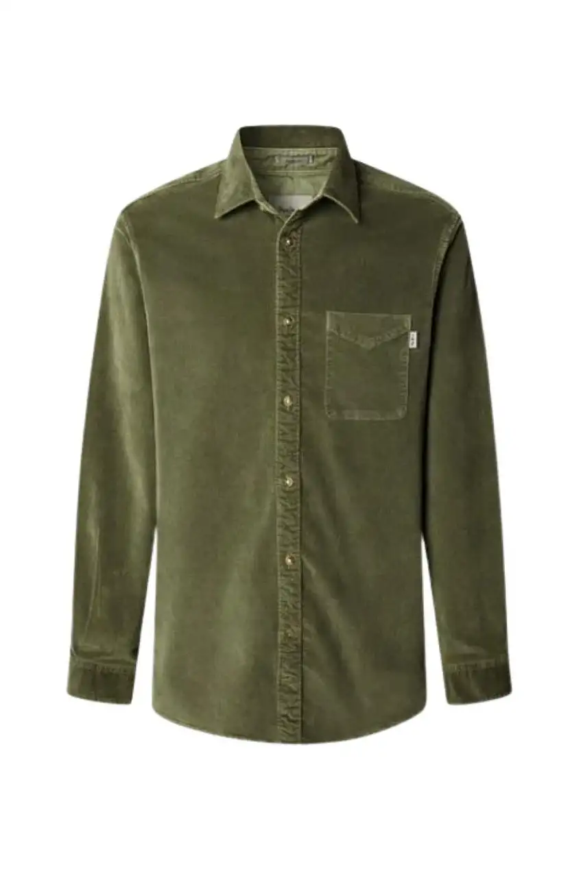 camisas pepe jeans clayton pm3090844 VERDE