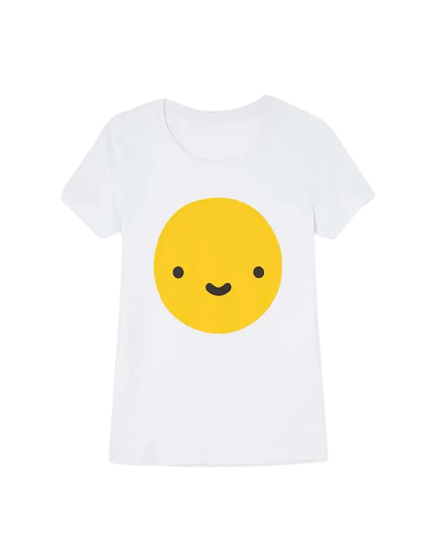 Camiseta algodón orgánico smiley