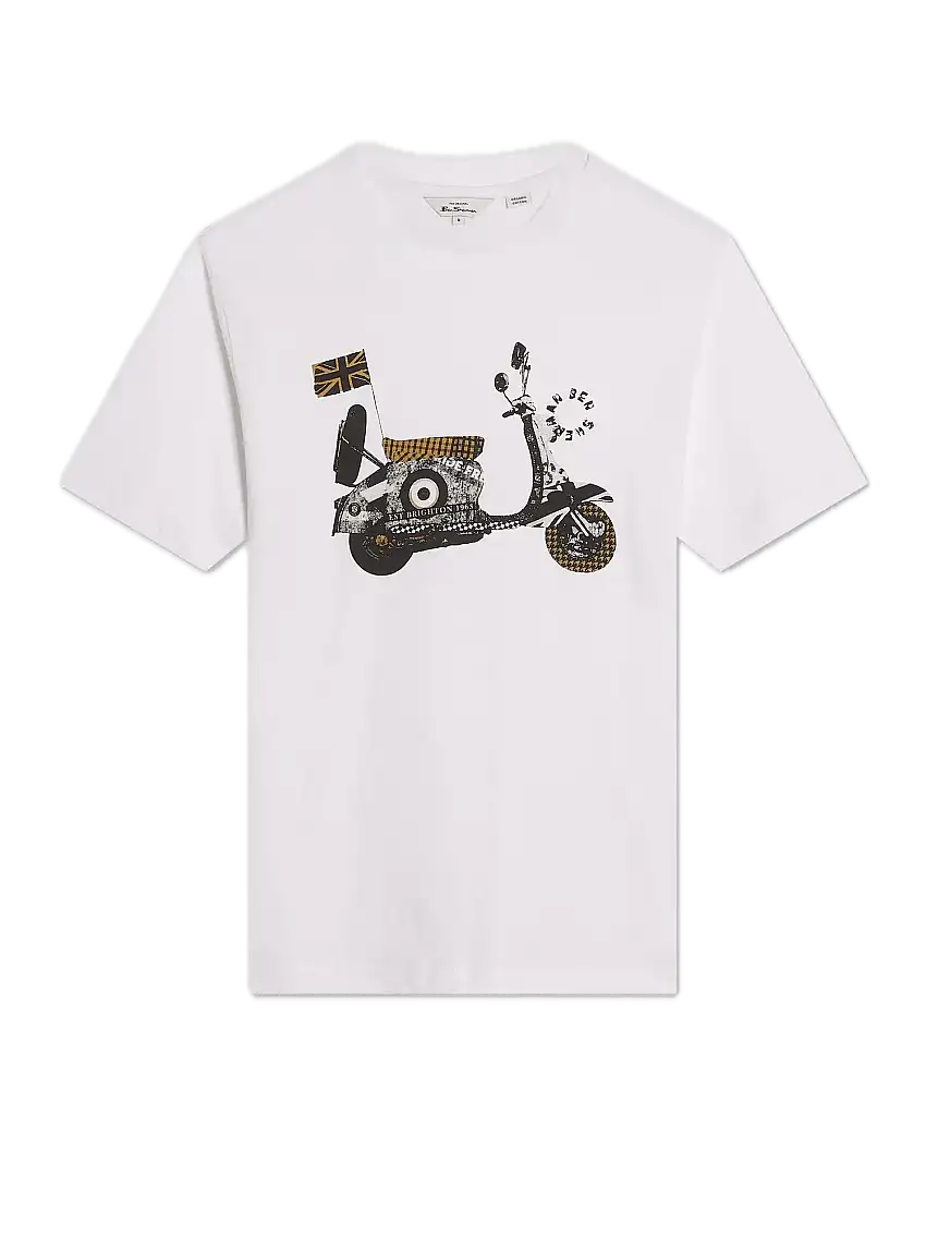 Camiseta Ben Sherman Algodón Orgánico Scooter