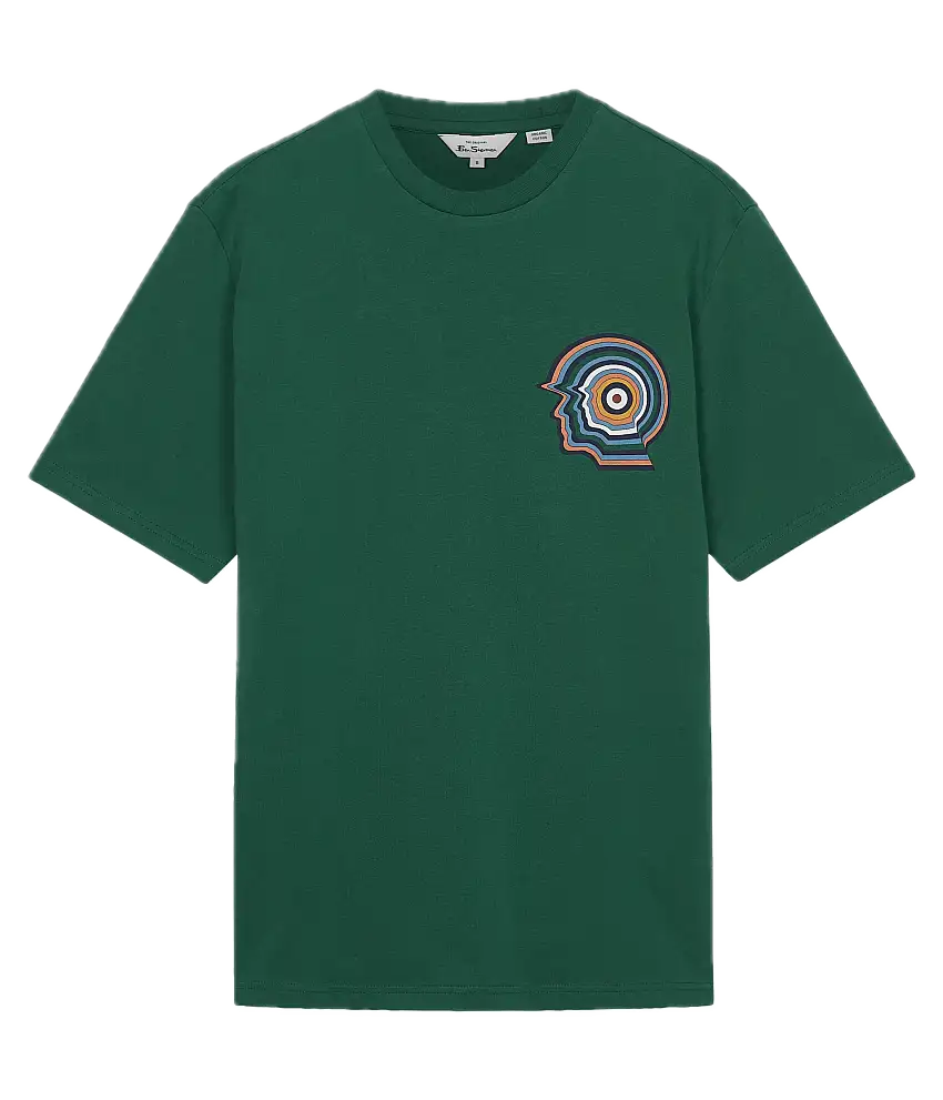 Camiseta Ben Sherman Mod Head Teal