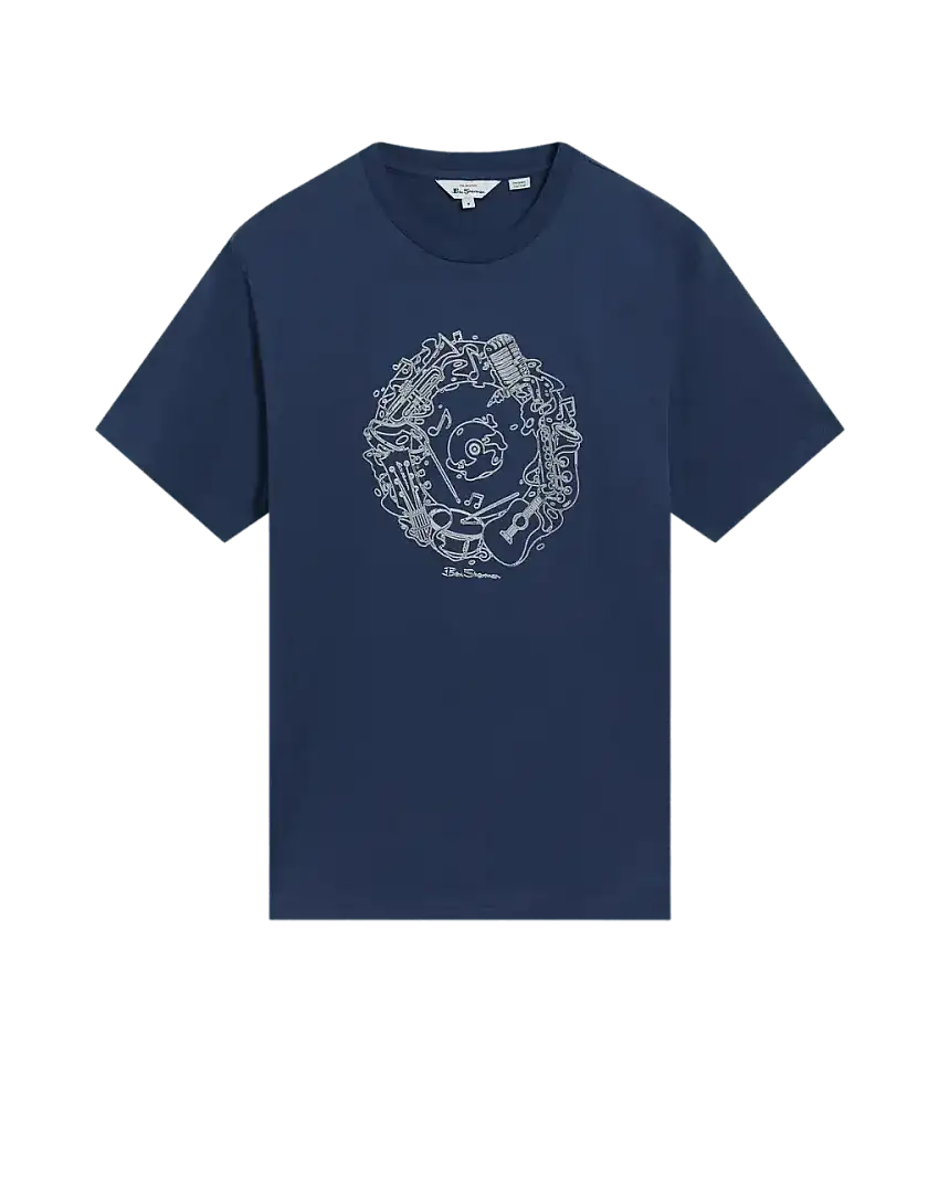 Camiseta Ben Sherman Music Flow Target