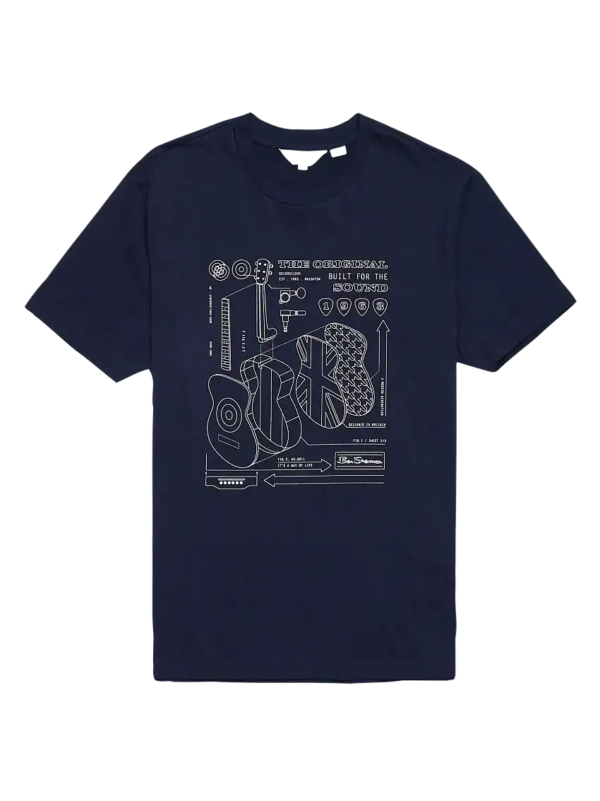 Camiseta Exploded Guitar