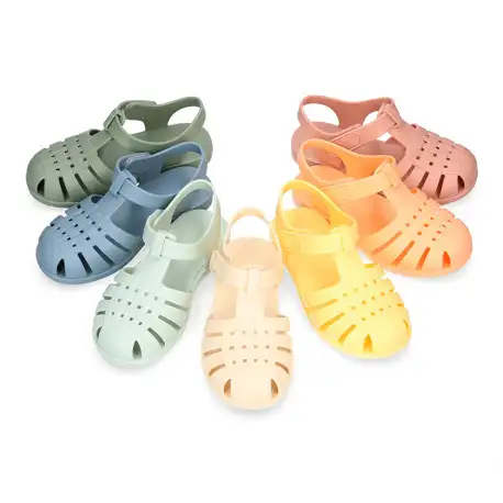 Cangrejera clásica niños en nuevos colores SÓLIDOS con cierre adherente para Playa y Piscina.