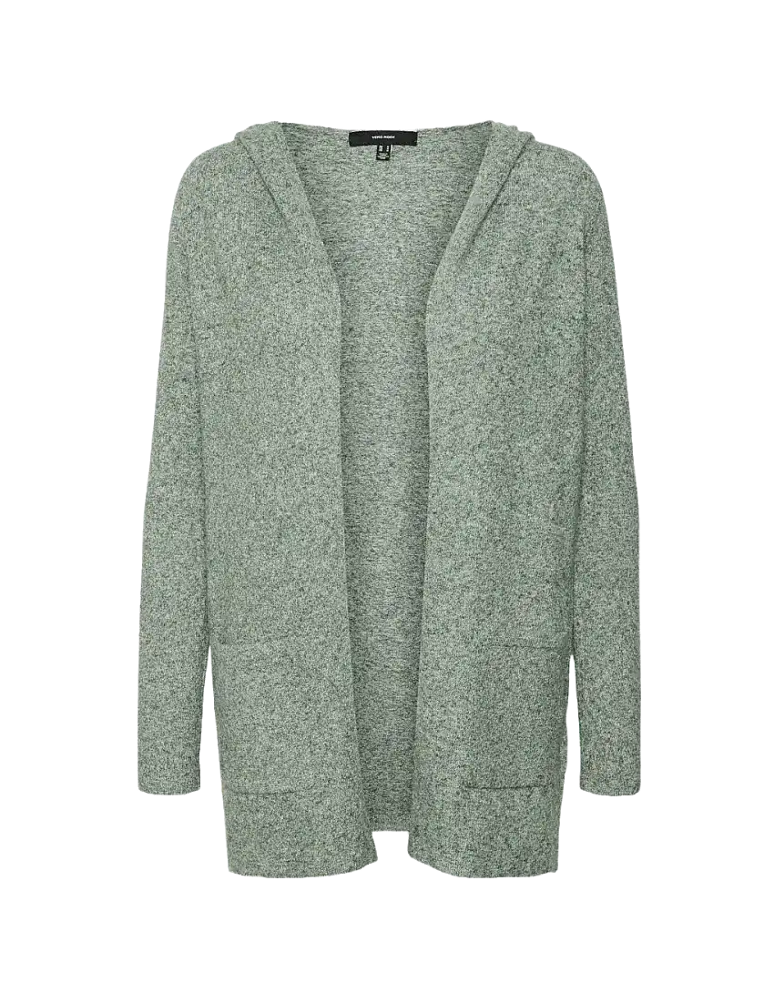 Cardigan Doffy Hood Laurel Melange
