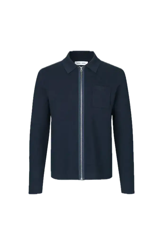 Cardigan Samsøe Samsøe Gunan X Zip 10490 Sky Captain