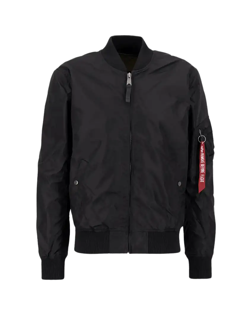 Chaqueta Alpha Industries Tipo Aviador MA-1 TT Black