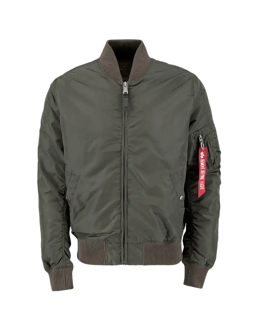 Chaqueta Alpha Industries Tipo Aviador MA-1 TT Rep Grey
