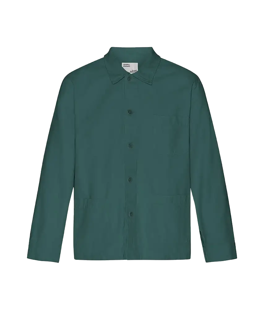 Chaqueta COLORFUL STANDARD Organic Workwear Ocean Green
