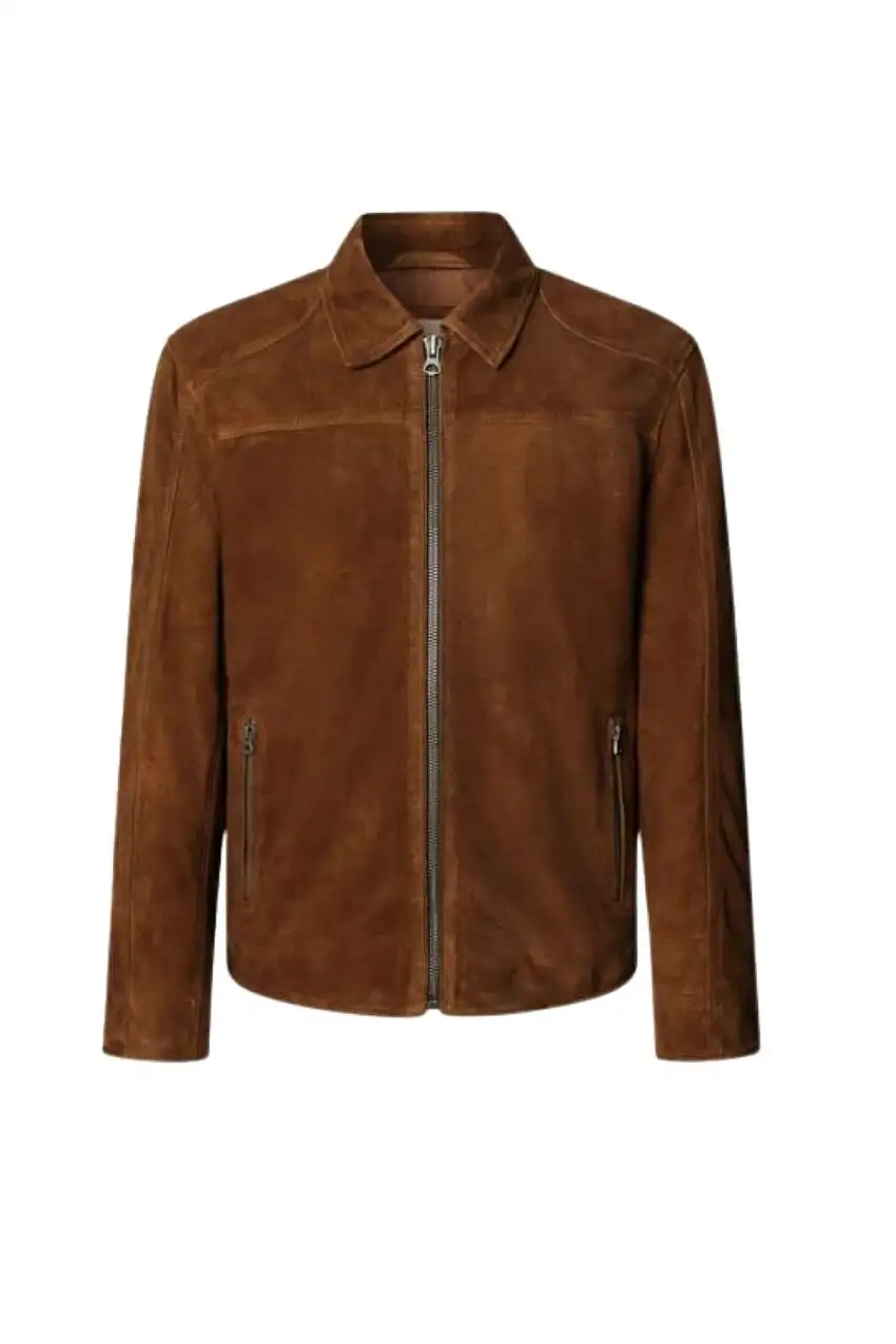 chaquetas pepe jeans marron pm4027183