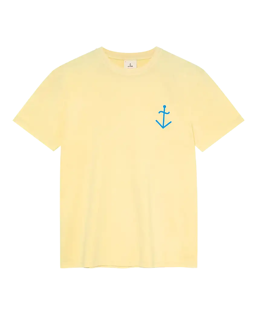 Camiseta LA PAZ Dantas Light Yellow Azure