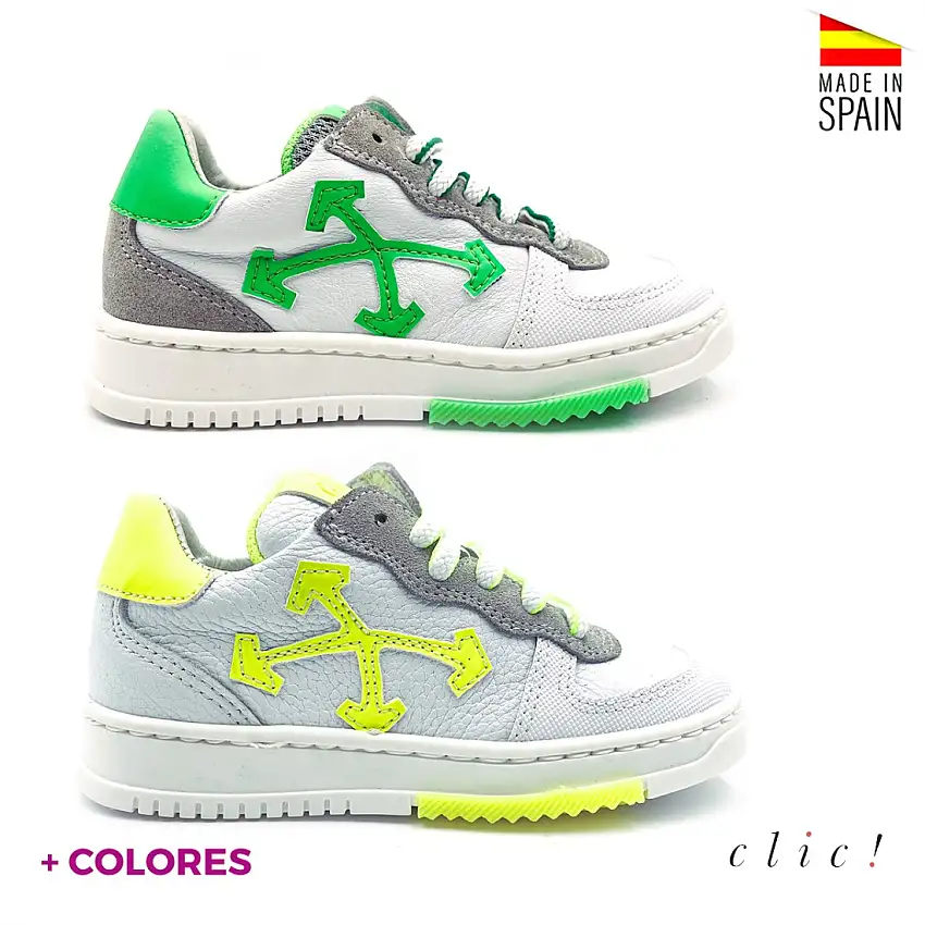 Deportiva niño cruz colores