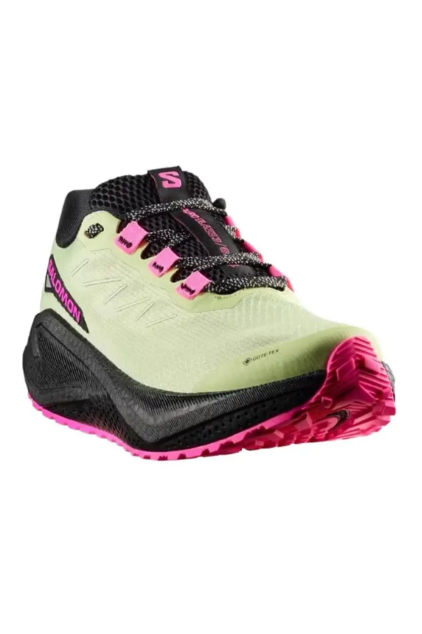 deportivos running salomon aero blaze verde-rosa l49106500