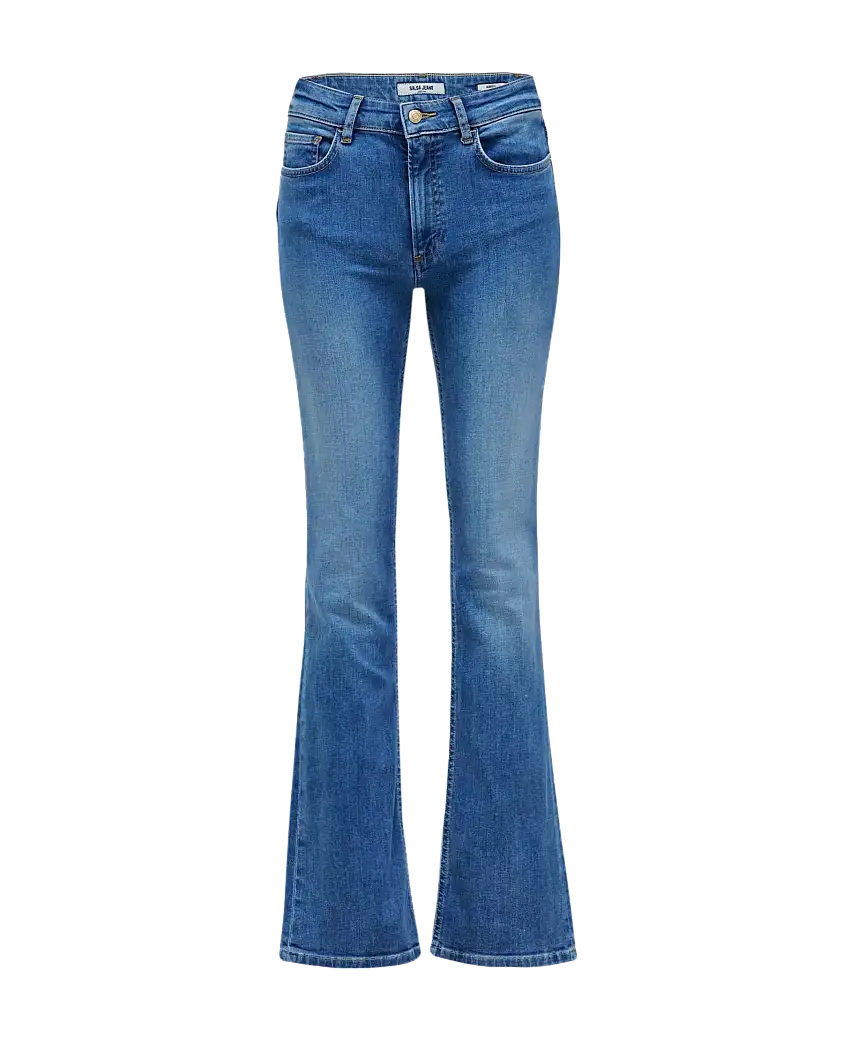 Vaqueros SALSA Destiny Push Up Bootcut Medium Wash