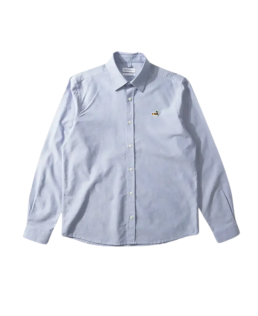Camisa Edmmond Studios Bd Plain Navy Duck Edition