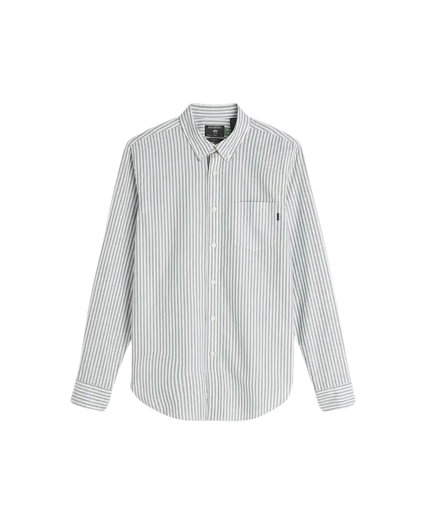 Camisa DOCKERS Slim Fit Cuello 2 Botones Forest Elf Green